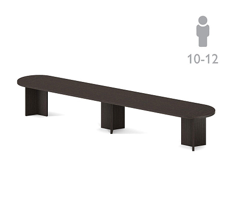 131S_SET3 Стол переговоров 400x100x77 SIRIUS / POZITANO венге