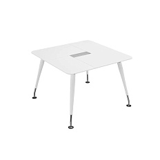 EMP 502 Стол совещаний Emporio белый глянец