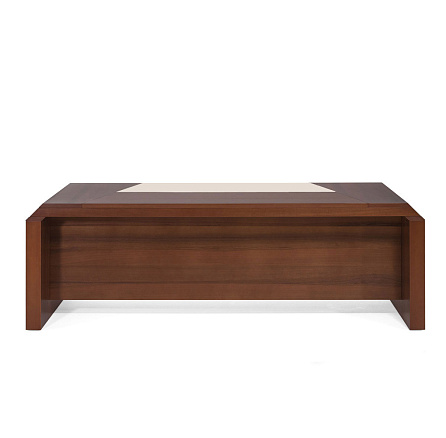 105 101 WALM/SC CANVAS Стол для руководителя 230x100xh76 RIVIERA итал.орех/беж