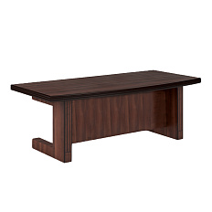 17101 Стол для руководителя 220x105x77 CAPITAL темный орех