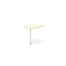 W-9 + L-740 Брифинг-приставка с опорой Work дуб Сонома светлый