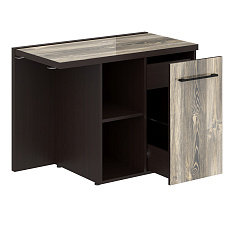 MCRT 1055R Тумба приставная 100x55x75 MORRIS дуб базель/венге