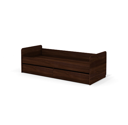 Ct-4 Тахта 86x203,2x65 Контемп / Contemp орех темный