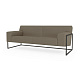 Рэй-3 Диван 3-мест. 197х87х76 см Boom stone серо-коричневый