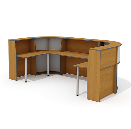 А-80 (x2) + А-90 (x2) + А-140 + L-710 (х4) Стойка администратора порами Агат ольха