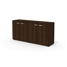 Nt-40*2+NT-54+NT-61 Шкаф для документов низкий 179,4х48,4х86,8 Ньютон орех Ондо шпон (Италия)/8019