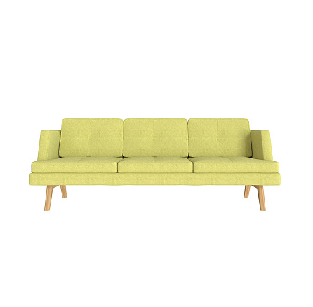 Свифт-3 Диван 3-х местный 201х82х85 микрошенилл Lounge 24 яблоко