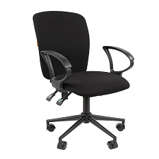 9801 BLACK Chairman Кресло ткань черный Т-08, крестовина черный, 07150934