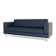 Сити-3 Диван 3-мест. 211x77x80 см Art-Vision 106 тёмно-синий