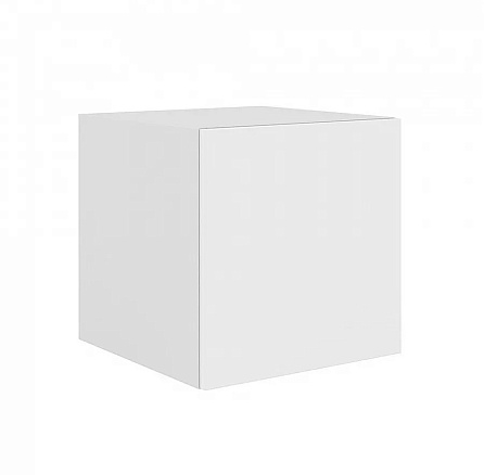 EMP 703 Модуль стеллажа с одной дверкой Emporio белый глянец