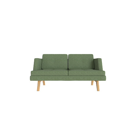 Свифт-2 Диван 2-х местный 141х82х85 микрошенилл Lounge 25 трава