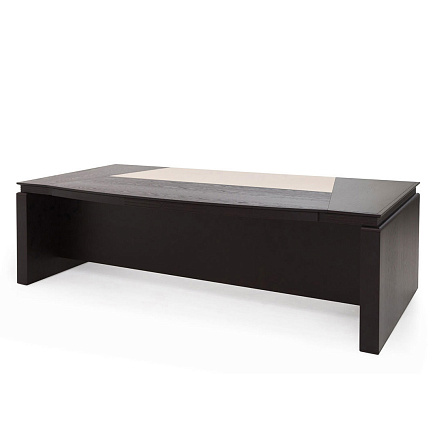 105 104 WALM/SC CANVAS Стол для руководителя 230x108xh75,1 LAGO дуб ферро/ беж