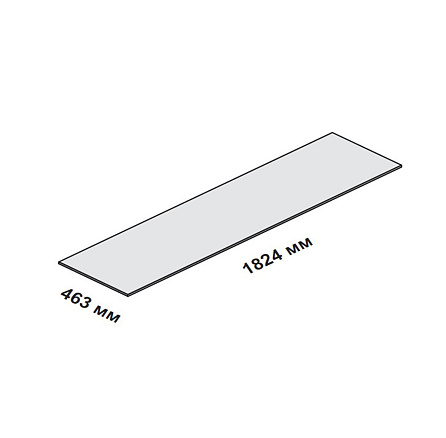 156268 Топ-верхняя панель для шкафа Enosi Белый LS (68)