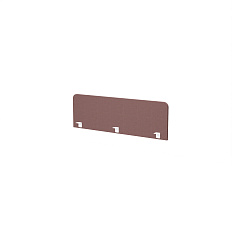 W-69.3 Экран тканевый 141x2,6x45 Work микрошенилл Lounge 09 кофе