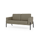 Харди-2 Диван 2-мест. 160х78х83 см Boom stone серо-коричневый
