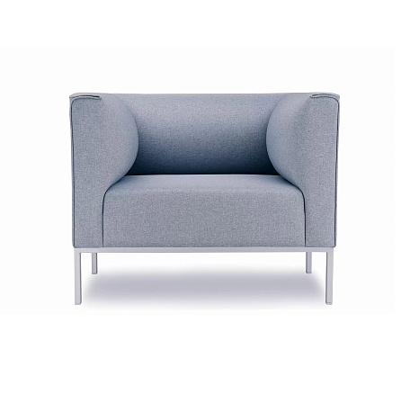 ЭРИЧЕ Кр Кресло ткань 95x75x72 см Kiton 06 серый