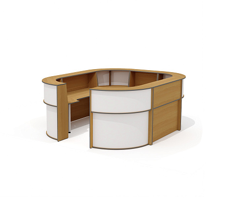 А-80 + А-90 (x4) + А-140 (x2) + L-710 (х4) Стойка администратора ольха