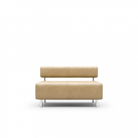 Мягкая офисная мебель: Двухместный диван «Максим».