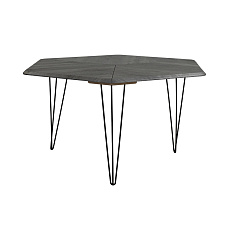 Beauty Style 23 Стол журнальный орех гикори gray /черный