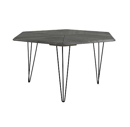 Beauty Style 23 Стол журнальный орех гикори gray /черный