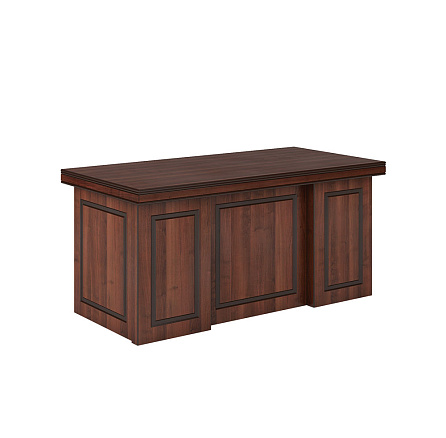 86101 Стол для руководителя 160x80x76 Bern темный орех
