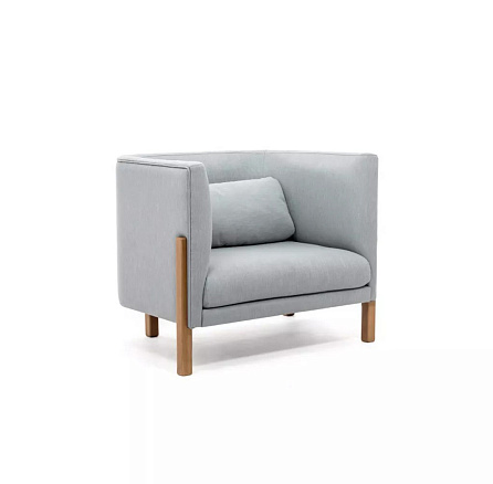 TORDINO 1 Low Кресло ткань 91х84хh85 см серый Melva 72