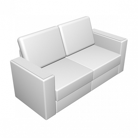 Мягкая офисная мебель: Вэлбек диван 2х местный.