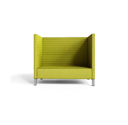 Руссо-2.2Т  Диван 2-мест. 158x73x134 см микрошенилл Lounge 24 яблоко