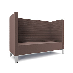 Руссо-3.2Т Диван 3-мест. 188x73x134 см микрошенилл Lounge 09 кофе