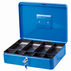 BRAUBERG 290336 синий Кэшбокс 300x240x90 мм