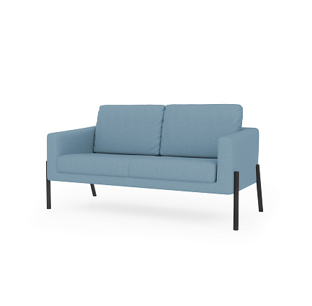 Харди-2 Диван 2-мест. 160х78х83 см букле Clarins 792 синий