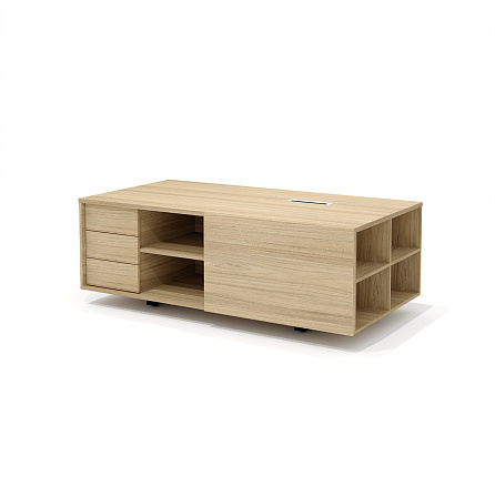 RD-38L Тумба опорная 180x95x65 Rio Direct вяз швейцарский/металл черный