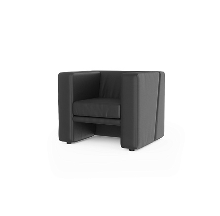 Тайм-1 Кресло 1-мест. 81x71x67 см Art-Vision 101 черный