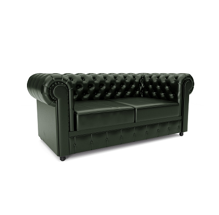 Честер-2 Диван 2-мест. 174x91x72 см Art-Vision 208 зеленый