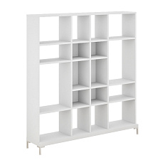 72H005 Стеллаж 188x40x202 FERMO белый