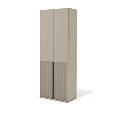 AS-49 Гардероб 80х46х218 Aston серый кварц/мокко