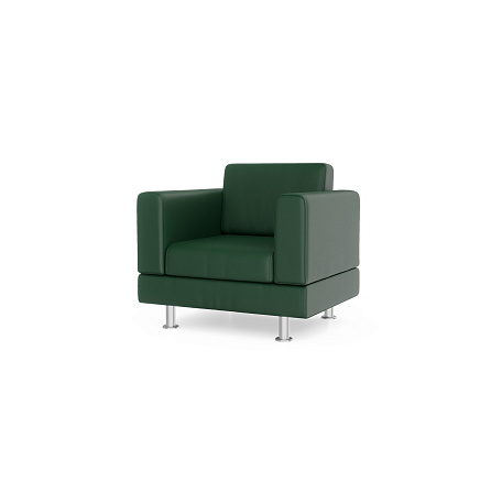 Сити-1 Кресло 1-мест. 91x77x80 см Art-Vision 104 темно-зеленый