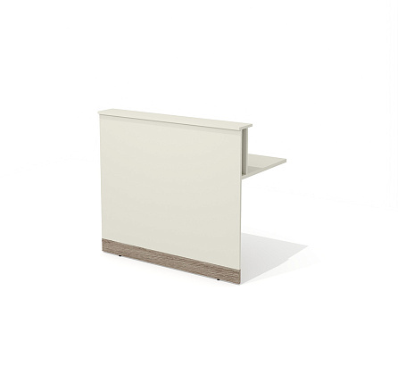 RR-120 Модуль стойки администратора 120x68x108 Rio Reception беж/дуб Верцаска N