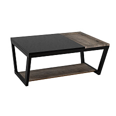 Beauty Style 31 Стол журнальный дуб крымский состаренный/черный