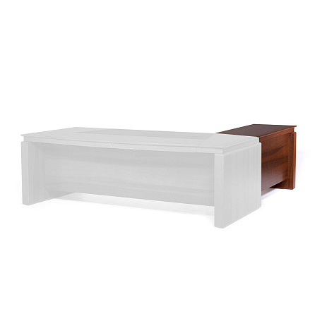 105 202 WALM Приставка для стола sx/dx 52x120xh75,8 LAGO итал. орех