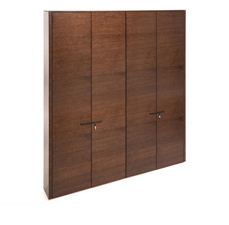 SET_Bookcase*2*195_RT РЭЙЛ/RAIL Шкаф для бумаг 208x46xh195 дуб табак