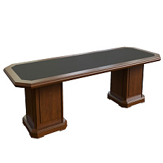 29701 Стол переговоров 3300х1200х760 WASHINGTON темный орех