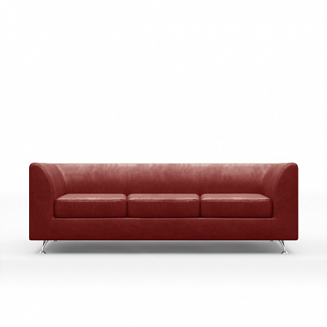 Мягкая офисная мебель: Трёхместный диван «Ева».