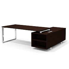 RD-200.1S + RD 35S L Стол руководителя левый Rio Direct венге