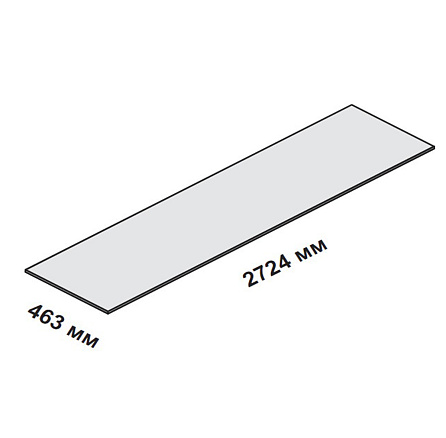 156270 Топ-верхняя панель для шкафа Enosi Белый LS (68)