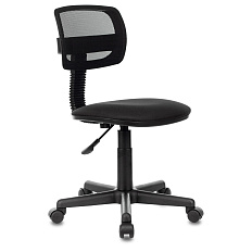 CH-299NX Кресло сетка/ткань,крест.пластик обивка черный Neo Black(15-21),каркас черный,ID663943