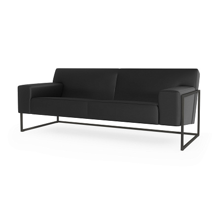 Рэй-3 Диван 3-мест. 197х87х76 см Art-Vision 101 черный