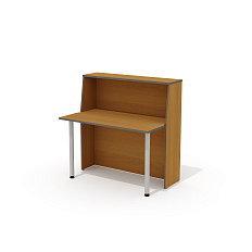 А-120 + L-710 (х2) Модуль стойки администратора с опорами Агат ольха