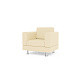 Сити-1 Кресло 1-мест. 91x77x80 см Boom milk бежевый
