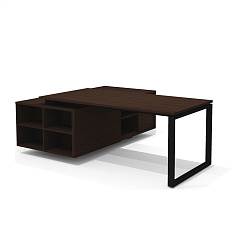 RD-180.1 + RD 38 R Стол руководителя правый Rio Direct венге